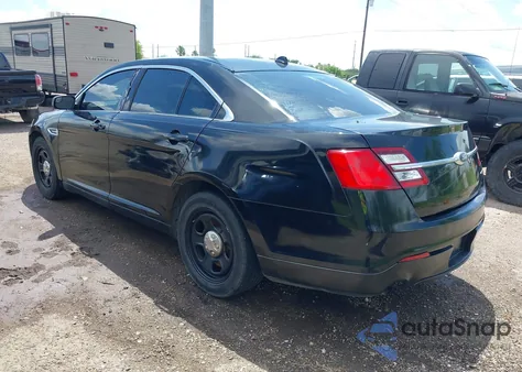 2017 Ford Police Interceptor из США, поврежденный, VIN 1FAHP2L87HG134038
